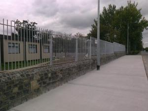 Generic Repeat Design (GRD) primary school with steel feature stairs, balustrades, handrails, gates and railings