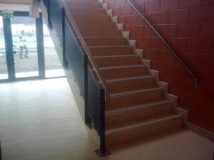 Stairs at Donabate Post Primary
