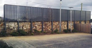 Steel privacy screen / fencing